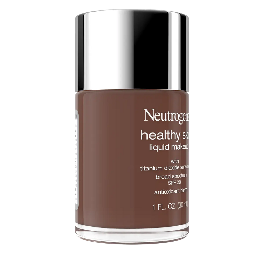 Neutrogena Healthy Skin Liquid Makeup — 550C Walnut, Broad Spectrum SPF 20, 1 Fl. Oz