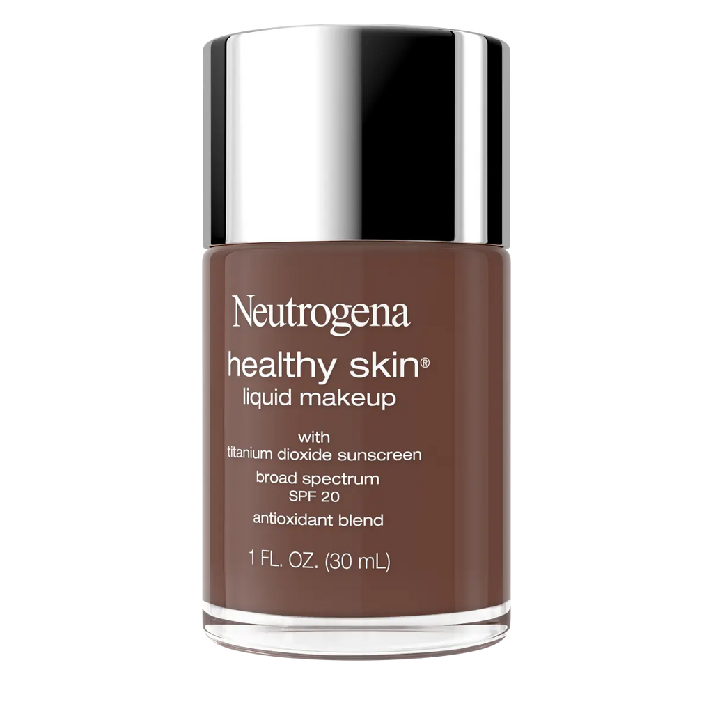 Neutrogena Healthy Skin Liquid Makeup — 550C Walnut, Broad Spectrum SPF 20, 1 Fl. Oz