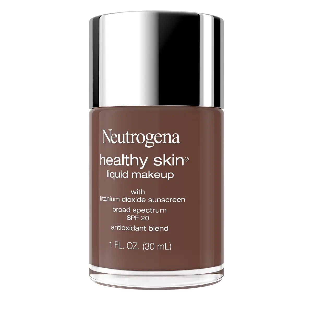 Neutrogena Healthy Skin Liquid Makeup — 550C Walnut, Broad Spectrum SPF 20, 1 Fl. Oz
