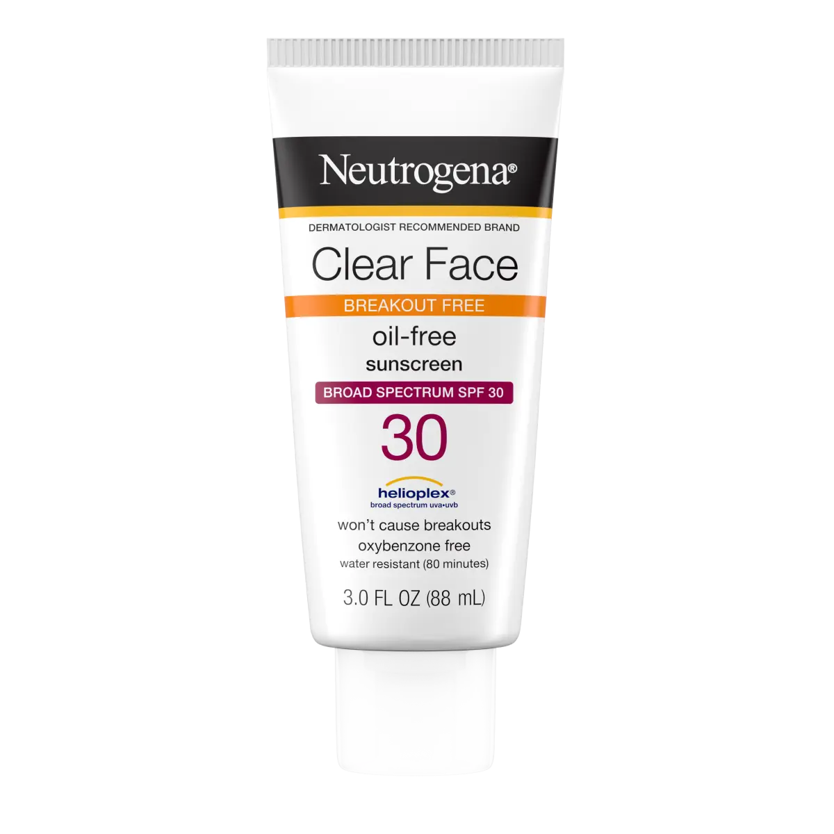 Neutrogena Clear Face Liquid — Broad Spectrum SPF 30 Lotion, 3 Fl. Oz
