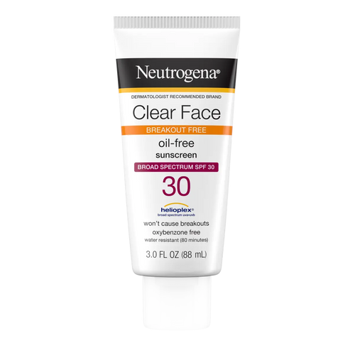 Neutrogena Clear Face Liquid — Broad Spectrum SPF 30 Lotion, 3 Fl. Oz