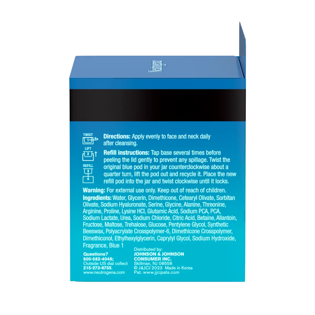 Neutrogena Hydro Boost Water Gel — Refill Pod for Refillable Jar, 1.7 Oz