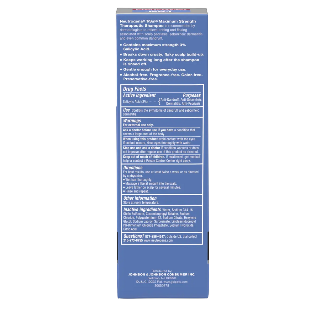 Neutrogena T/Sal Therapeutic Shampoo-Scalp Build-up Control