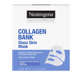 Neutrogena Collagen Bank Glass — 4 Count | Hydrogel Skin Mask