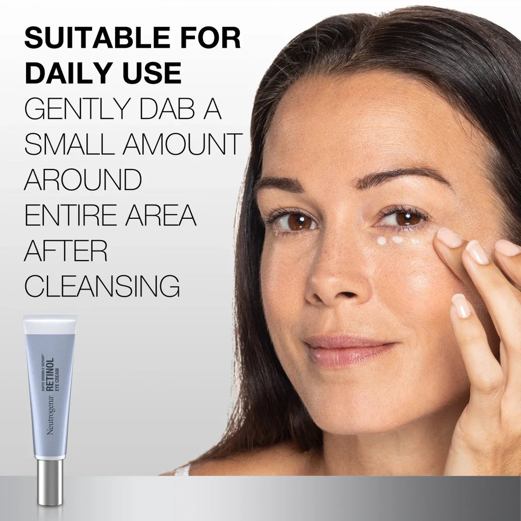 Neutrogena Rapid Wrinkle Repair | Eye Cream with Retinol | 0.5 Fl. Oz