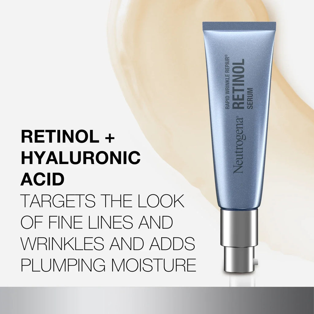 Neutrogena Rapid Wrinkle Repair | 1 Fl. Oz — Daily Retinol Face Serum