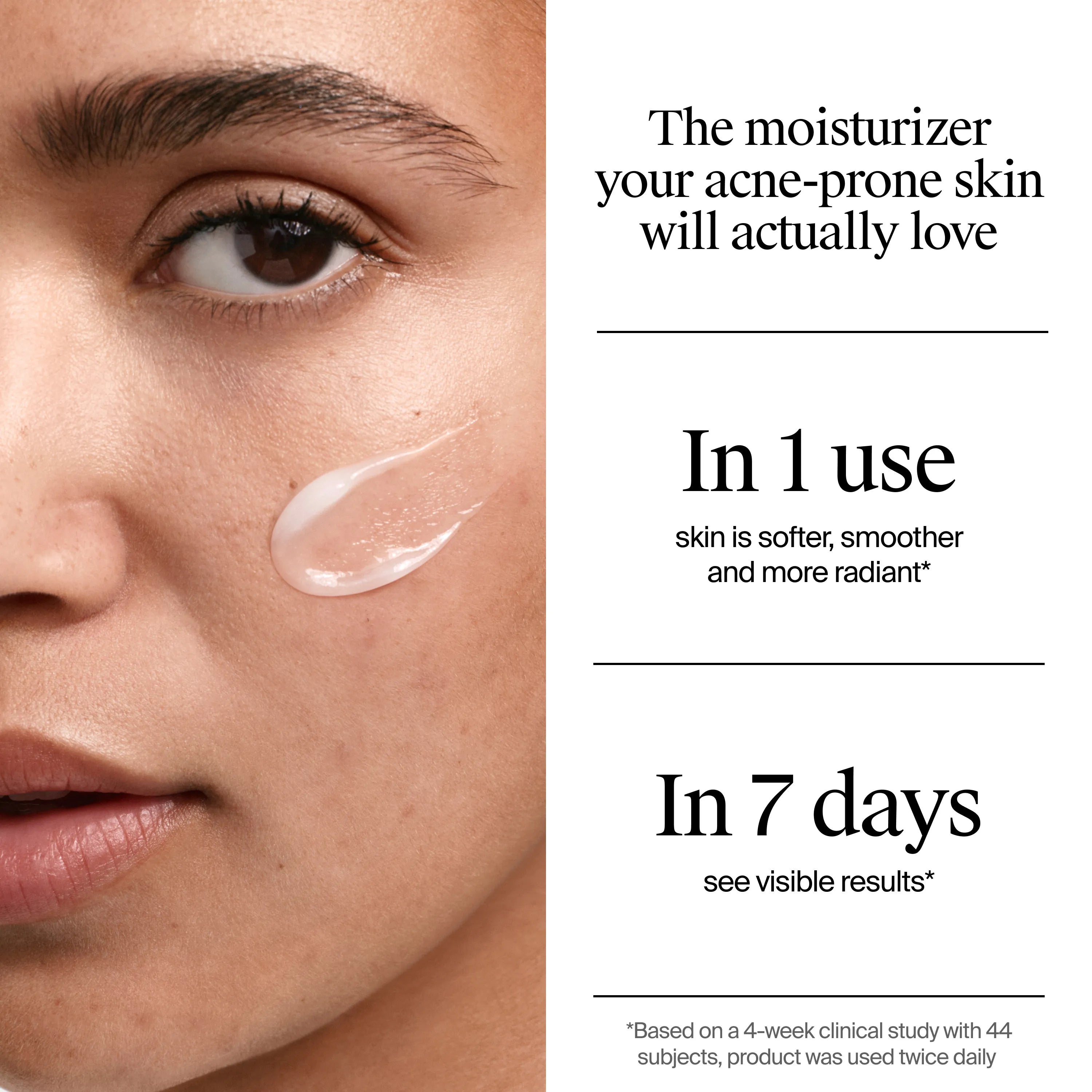 Neutrogena Acne-Fighting Skincare Solutions | Evenly Clear Cleanser + Acne Gel Moisturizer