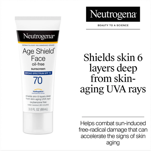 Neutrogena Age Shield Face — Oil-Free Lotion Sunscreen Broad Spectrum SPF 70